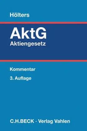 Hölters |  AktG - Aktiengesetz - Vorauflage, kann leichte Gebrauchsspuren aufweisen. Sonderangebot ohne Rückgaberecht. Nur so lange der Vorrat reicht. | Buch |  Sack Fachmedien