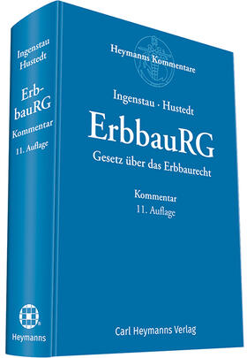 Ingenstau / Hustedt |  ErbbauRG - Vorauflage, kann leichte Gebrauchsspuren aufweisen. Sonderangebot ohne Rückgaberecht. Nur so lange der Vorrat reicht. | Buch |  Sack Fachmedien