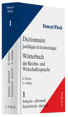 Doucet / Fleck |  Wörterbuch der Rechts- und Wirtschaftssprache Band 1 - Vorauflage, kann leichte Gebrauchsspuren aufweisen. Sonderangebot ohne Rückgaberecht. Nur so lange der Vorrat reicht. | Buch |  Sack Fachmedien