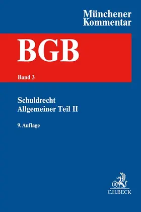 Krüger |  Münchener Kommentar zum Bürgerlichen Gesetzbuch Bd. 3: Schuldrecht - Allgemeiner Teil II - Vorauflage, kann leichte Gebrauchsspuren aufweisen. Sonderangebot ohne Rückgaberecht. Nur so lange der Vorrat reicht. | Buch |  Sack Fachmedien