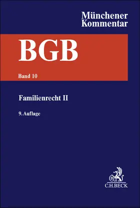 Schwab |  Münchener Kommentar zum Bürgerlichen Gesetzbuch Bd. 10: Familienrecht II §§ 1589-1921, RelKErzG, VBVG, SGB VIII, SaRegG - Mängelexemplar, kann leichte Gebrauchsspuren aufweisen. Sonderangebot ohne Rückgaberecht. Nur so lange der Vorrat reicht. | Buch |  Sack Fachmedien