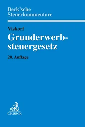 Viskorf / Loose / Meßbacher-Hönsch |  Grunderwerbsteuergesetz GrEStG - Vorauflage, kann leichte Gebrauchsspuren aufweisen. Sonderangebot ohne Rückgaberecht. Nur so lange der Vorrat reicht. | Buch |  Sack Fachmedien