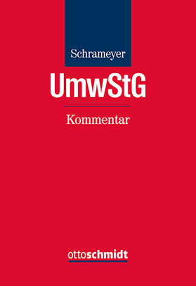 Schrameyer |  Umwandlungssteuergesetz UmwStG - Mängelexemplar, kann leichte Gebrauchsspuren aufweisen. Sonderangebot ohne Rückgaberecht. Nur so lange der Vorrat reicht. | Buch |  Sack Fachmedien