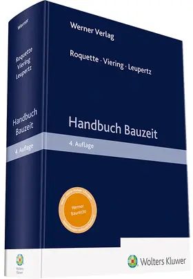 Leupertz / Viering / Roquette |  Handbuch Bauzeit - Mängelexemplar, kann leichte Gebrauchsspuren aufweisen. Sonderangebot ohne Rückgaberecht. Nur so lange der Vorrat reicht. | Buch |  Sack Fachmedien