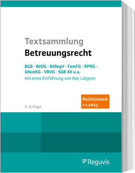 Lütgens |  Textsammlung Betreuungsrecht - Mängelexemplar, kann leichte Gebrauchsspuren aufweisen. Sonderangebot ohne Rückgaberecht. Nur so lange der Vorrat reicht. | Buch |  Sack Fachmedien