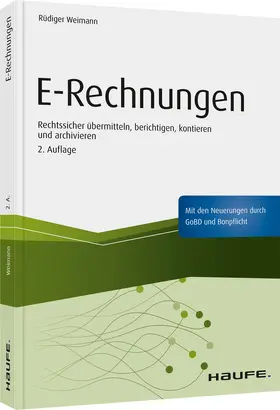 Weimann |  E-Rechnungen - Mängelexemplar, kann leichte Gebrauchsspuren aufweisen. Sonderangebot ohne Rückgaberecht. Nur so lange der Vorrat reicht. | Buch |  Sack Fachmedien