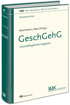 Brammsen / Apel |  Geschäftsgeheimnisgesetz GeschGehG - Mängelexemplar, kann leichte Gebrauchsspuren aufweisen. Sonderangebot ohne Rückgaberecht. Nur so lange der Vorrat reicht. | Buch |  Sack Fachmedien