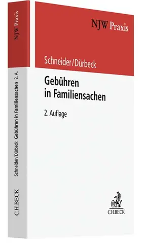 Schneider / Dürbeck |  Gebühren in Familiensachen - Mängelexemplar, kann leichte Gebrauchsspuren aufweisen. Sonderangebot ohne Rückgaberecht. Nur so lange der Vorrat reicht. | Buch |  Sack Fachmedien