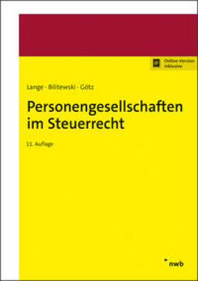 Bilitewski / Götz |  Personengesellschaften im Steuerrecht - Vorauflage, kann leichte Gebrauchsspuren aufweisen. Sonderangebot ohne Rückgaberecht. Nur so lange der Vorrat reicht. | Buch |  Sack Fachmedien