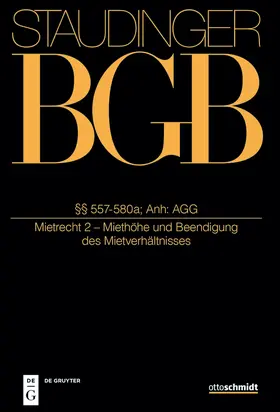 Emmerich / Artz / Rolfs |  Kommentar zum Bürgerlichen Gesetzbuch mit Einführungsgesetz und Nebengesetzen BGB. Buch 2: Recht der Schuldverhältnisse: §§ 557-580a; Anhang: AGG - Mängelexemplar, kann leichte Gebrauchsspuren aufweisen. Sonderangebot ohne Rückgaberecht. Nur so lange der Vorrat reicht. | Buch |  Sack Fachmedien