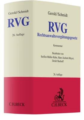 Gerold / Schmidt |  Rechtsanwaltsvergütungsgesetz RVG - Vorauflage, kann leichte Gebrauchsspuren aufweisen. Sonderangebot ohne Rückgaberecht. Nur so lange der Vorrat reicht. | Buch |  Sack Fachmedien