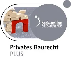  beck-online. Privates Baurecht PLUS | Datenbank |  Sack Fachmedien