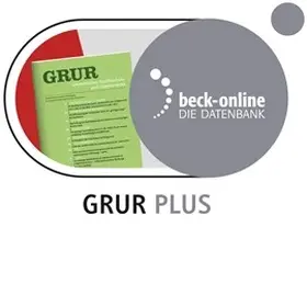  beck-online. GRUR PLUS | Datenbank |  Sack Fachmedien