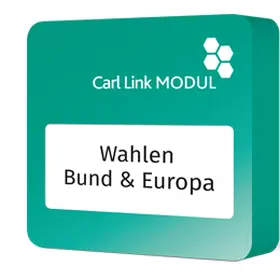  Carl Link Modul Wahlen Bund & Europa | Datenbank |  Sack Fachmedien