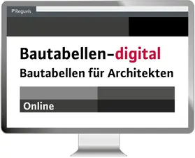  Bautabellen-digital - Bautabellen für Architekten | Datenbank |  Sack Fachmedien