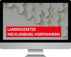 Walhalla Fachredaktion |  Landesgesetze Mecklenburg-Vorpommern | Datenbank |  Sack Fachmedien