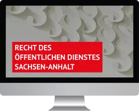 Walhalla Fachredaktion |  Recht des öffentlichen Dienstes Sachsen-Anhalt | Datenbank |  Sack Fachmedien