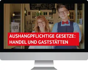  Aushangpflichtige Gesetze Handel und Gaststätten | Datenbank |  Sack Fachmedien