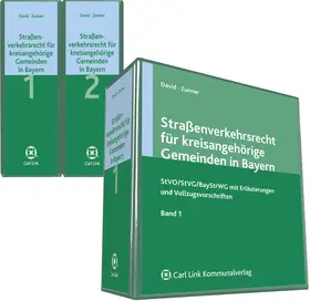 Zunner |  Straßenverkehrsrecht für kreisangehörige Gemeinden in Bayern | Datenbank |  Sack Fachmedien