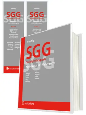 Hauck u.a. |  SGG - Kommentar | Datenbank |  Sack Fachmedien