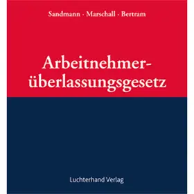 Sandmann u.a. |  AÜG - Kommentar | Datenbank |  Sack Fachmedien