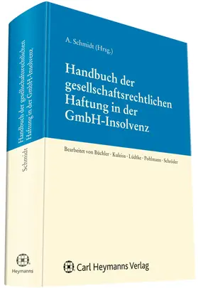 Schmidt |  Handbuch der gesellschaftsrechtlichen Haftung in der GmbH-Insolvenz | Datenbank |  Sack Fachmedien