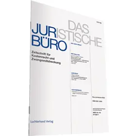  JurBüro - Das Juristische Büro | Datenbank |  Sack Fachmedien