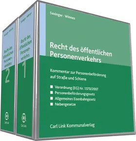 Saxinger u.a. |  Recht des öffentlichen Personenverkehrs - Kommentar | Datenbank |  Sack Fachmedien