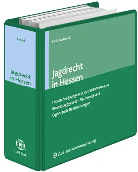 Arend |  Jagdrecht in Hessen | Datenbank |  Sack Fachmedien