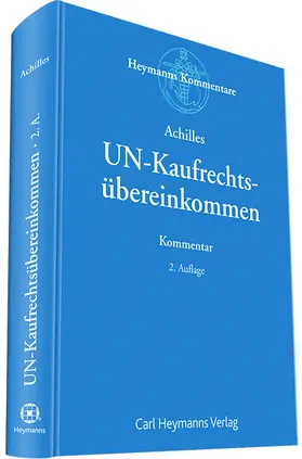 Achilles |  UN-Kaufrechtsübereinkommen (CISG) | Datenbank |  Sack Fachmedien