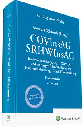 Schmidt |  COVInsAG - Kommentar | Datenbank |  Sack Fachmedien