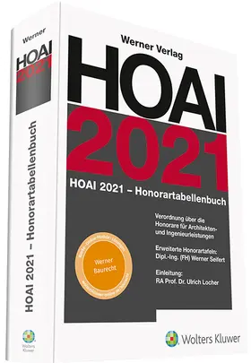 Seifert u.a. |  HOAI 2021 - Honorartabellenbuch | Datenbank |  Sack Fachmedien