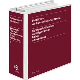 KMK |  Beschlüsse der Kultusministerkonferenz - Gymnasiale Oberstufe | Datenbank |  Sack Fachmedien