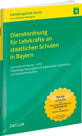  Dienstordnung für Lehrkräfte an staatlichen Schulen in Bayern | Datenbank |  Sack Fachmedien