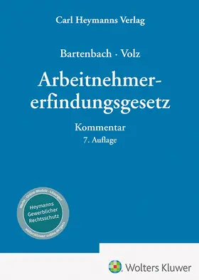 Bartenbach / Volz |  Arbeitnehmererfindungsgesetz | Datenbank |  Sack Fachmedien