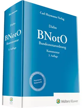 BNotO - Kommentar | Carl Heymanns Verlag | Datenbank | sack.de