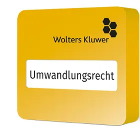  Wolters Kluwer Modul Umwandlungsrecht | Datenbank |  Sack Fachmedien