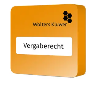 Wolters Kluwer Modul Vergaberecht | Wolters Kluwer Online | Datenbank | sack.de