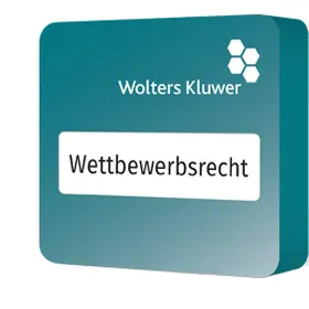 Wolters Kluwer Modul Wettbewerbsrecht | Wolters Kluwer Online | Datenbank | sack.de