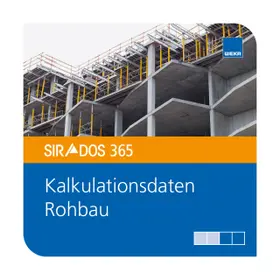 SIRADOS 365 Kalkulationsdaten Rohbau | Datenbank |  Sack Fachmedien