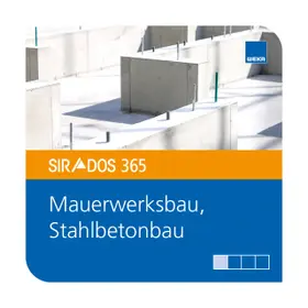  SIRADOS 365 Kalkulationsdaten Mauerwerksbau/Stahlbetonbau | Datenbank |  Sack Fachmedien