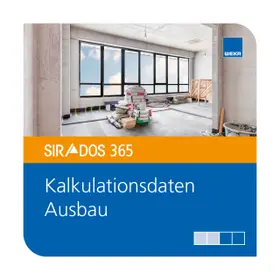  SIRADOS 365 Kalkulationsdaten Ausbau | Datenbank |  Sack Fachmedien