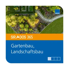  SIRADOS 365 Kalkulationsdaten Garten-, Landschaftsbau | Datenbank |  Sack Fachmedien