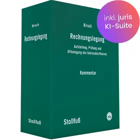 Rechnungslegung Kommentar - Online | Stollfuß Verlag | Datenbank | www2.sack.de