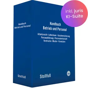 Handbuch Betrieb und Personal - online | Stollfuß Verlag | Datenbank | www2.sack.de