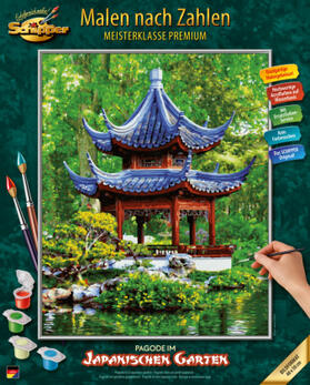 Schipper |  Schipper Malen nach Zahlen - Pagode im japanischen Garten | Sonstiges |  Sack Fachmedien