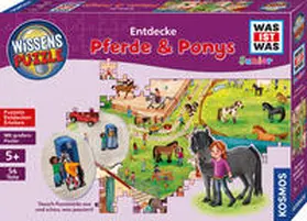  Wissenspuzzle WAS IST WAS Junior - Entdecke den Ponyhof | Sonstiges |  Sack Fachmedien