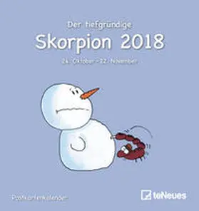 teNeues / Holzach |  Sternzeichen Skorpion 2018 | Sonstiges |  Sack Fachmedien