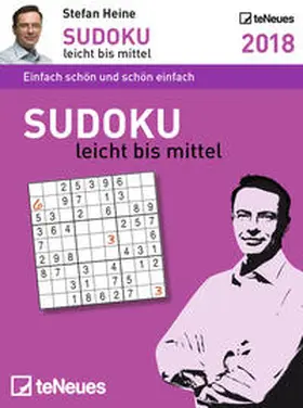 Heine |  Stefan Heine: Sudoku leicht bis mittel 2018 | Sonstiges |  Sack Fachmedien