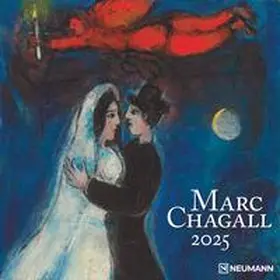NEUMANN | N NEUMANNVERLAGE - Marc Chagall 2025 Broschürenkalender, 30x30cm, Wandkalender mit Abbildungen von Marc Chagall, Mondphasen, viel Platz für Notizen und internationale Feiertage/Kalendarium | Sonstiges | 400-272599410-3 | sack.de